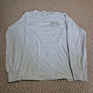Longsleeve Graphic Tee Delta KE Mountain Weekend Sz S